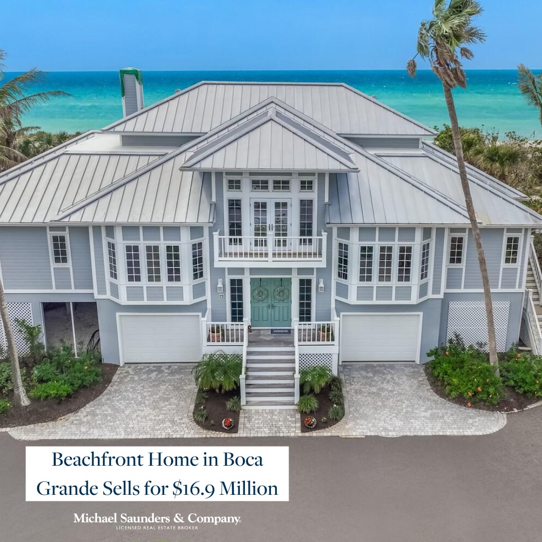 Boca Grande $16.9 Million Dollar Beachfront Home 